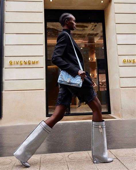 givenchy boots denim|givenchy shark boots shopping.